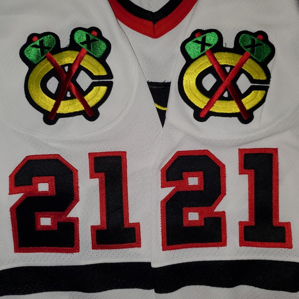 Vintage Stan Mikita Chicago Blackhawks CCM White Jersey - Picture 3 of 16